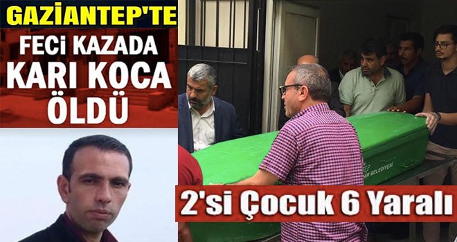 TIR ile otomobil çarpıştı; karı koca öldü, 6 akraba ağır yaralı