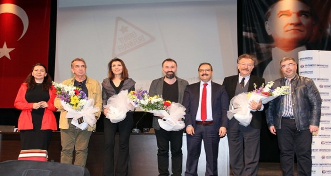 Tiyatro sanatçıları GAÜN’lü öğrencilerle buluştu