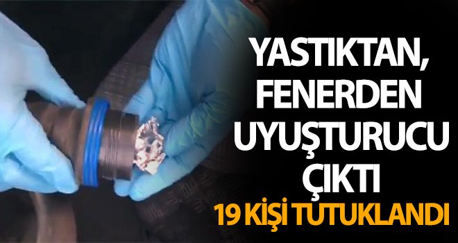 Torbacı operasyonu: 19 tutuklama