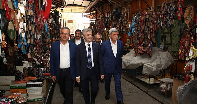 Başkanlar Şahinbey'e hayran kaldılar