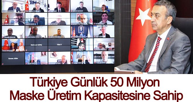 Kileci: Maske kumaşını fazlasıyla üreten bir ülkeyiz