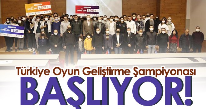 Türkiye Oyun Geliştirme Şampiyonası Başlıyor!