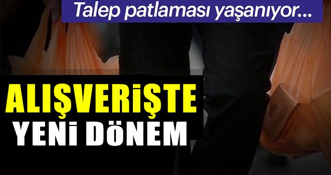 Manav poşet kullanımı yüzde 100'ün üzerine çıktı