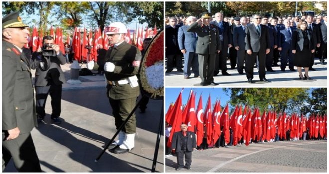Ulu Önder Atatürk Gaziantep'te Törenle Anıldı