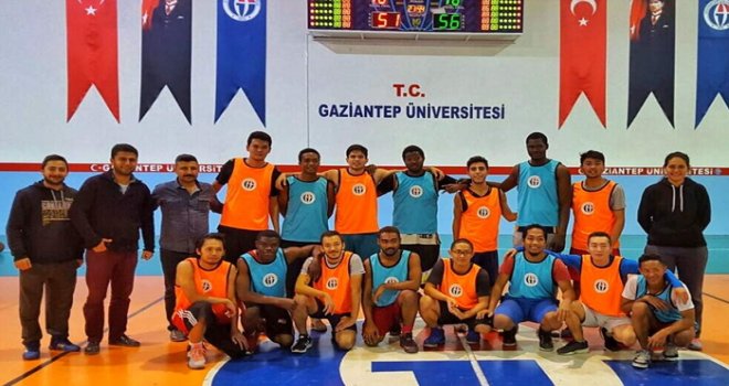 Uluslararası Öğrenci Topluluğu'ndan basketbol müsabakası