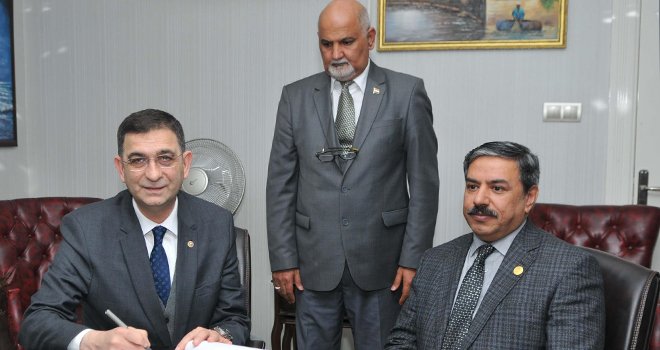 Ünverdi'den Al-Janabi’ye taziye ziyareti