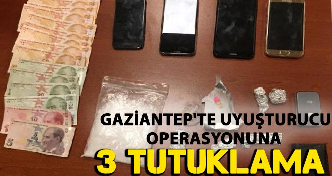 Uyuşturucu satıcılarına operasyon: 3 tutuklama