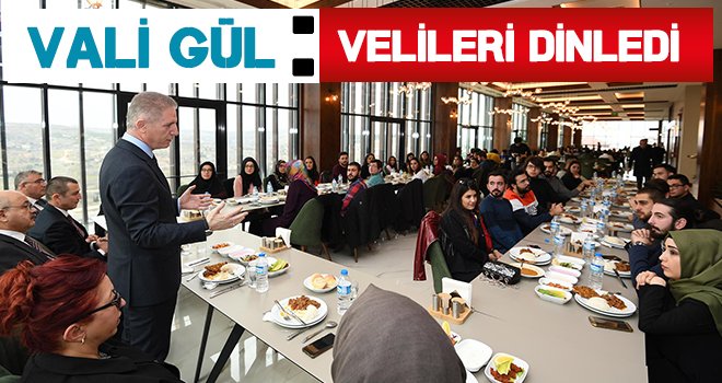 Vali Gül, okuldaki eksiklikleri dile getirdi