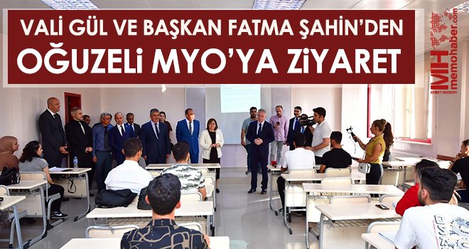 Vali Gül ve Başkan Şahin, KYK yurdu öğrencileriyle bir araya geldi