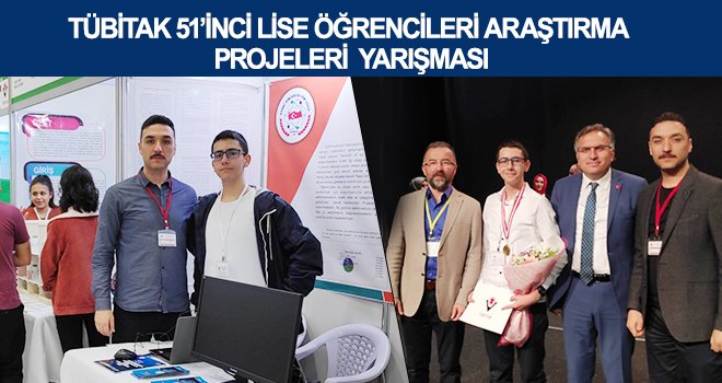 Vehbi Dinçerler Fen Lisesi öğrencisinden büyük başarı