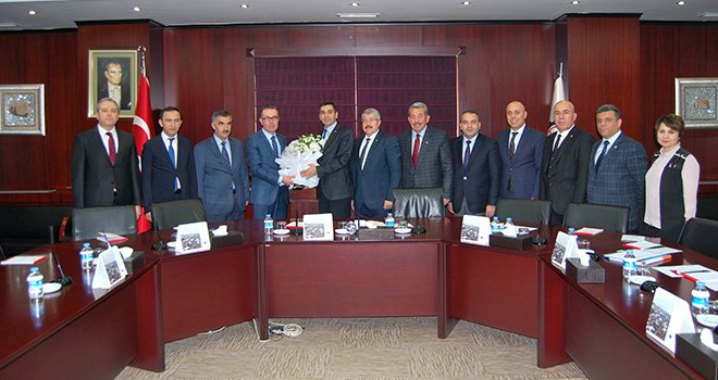 Vergi Dairesi Başkanı GTO’yu ziyaret etti