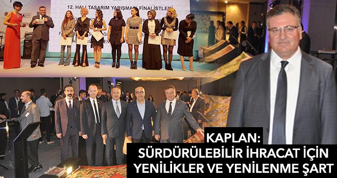 Yetenekli gençler halı sektörü için büyük kazanç