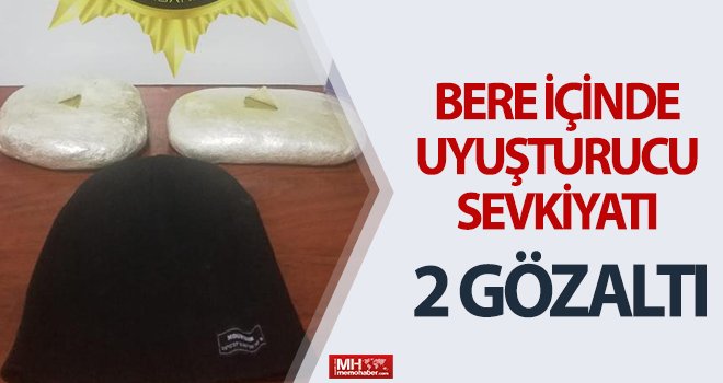 Yolcu otobüsünde 1 kilo esrar ele geçirildi!