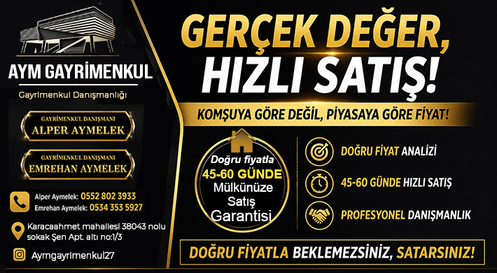AYM GAYRİMENKUL Manşet Arası 2