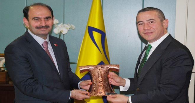  Bartık’tan, PTT Genel Müdürü Bozgeyik’e hayırlı olsun ziyareti