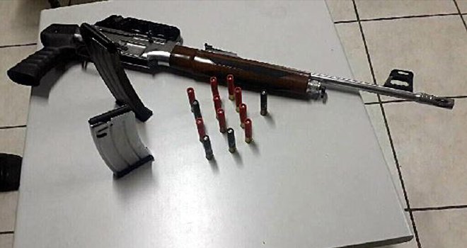 34 silah ele geçirildi