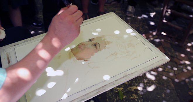 Altın Fırça Suluboya Yarışması ve Festivali başladı