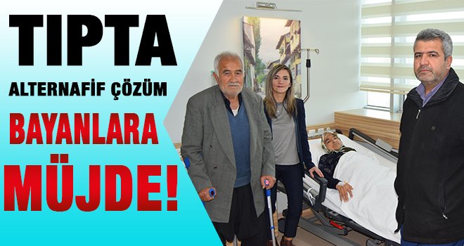 Anka'da rahim sarkmasına cerrahi çözüm...