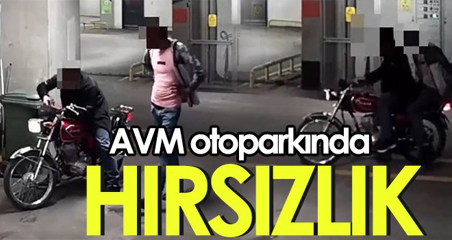  AVM otoparkından motosiklet çalan 2 şüpheli tutuklandı