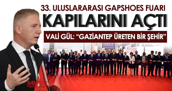  Ayakkabı sektörü Gaziantep'te buluştu