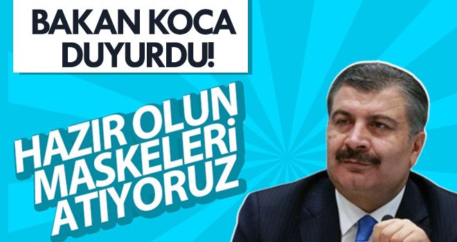  Bakan Koca duyurdu: Toplu taşımada artık...