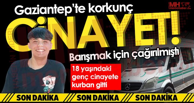  Barışmak için çağırılan genç, pompalı tüfekle öldürüldü 