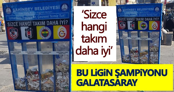 Bu ligin şampiyonu Galatasaray