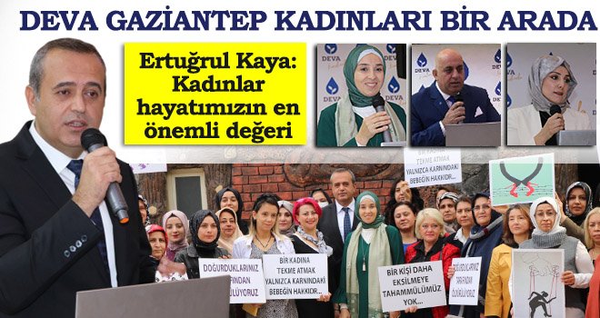DEVA Gaziantep kadınları bir arada