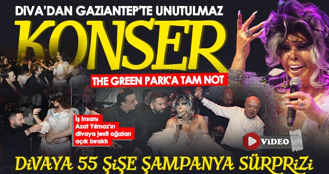  Diva Bülent Ersoy Gazianteplileri mest etti 