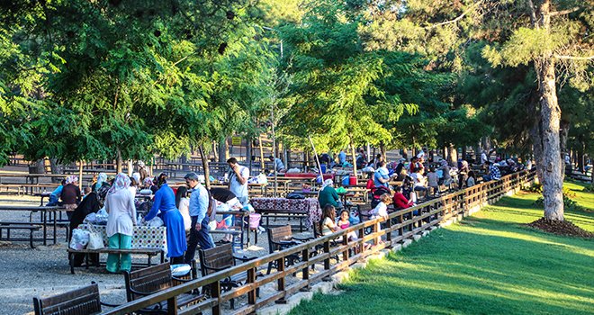  DÜLÜK TABİAT PARKINDA YAPIYOR 