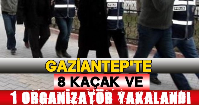 'Dur' ihtarına uymayan minibüste 8 kaçak yakalandı