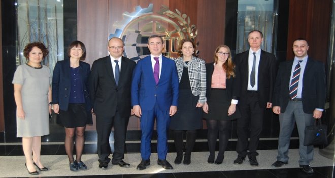 EBRD heyeti, GTO Başkanı Bartık’la görüştü