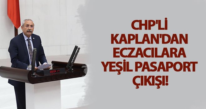 Eczacılara yeşil pasaport hakkı!..