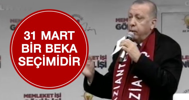  Erdoğan, konuşmasına Gaziantep'i selamlayarak başladı
