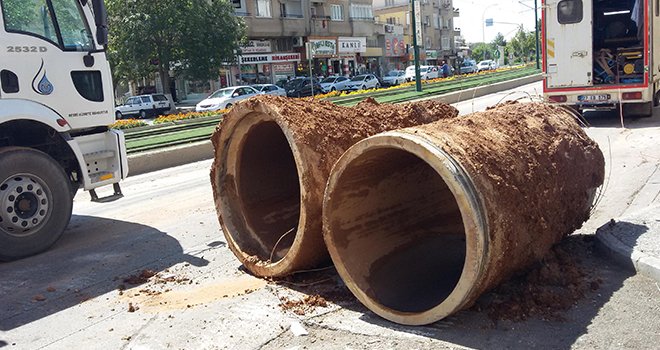 GASKİ o yolların altyapısını yeniliyor