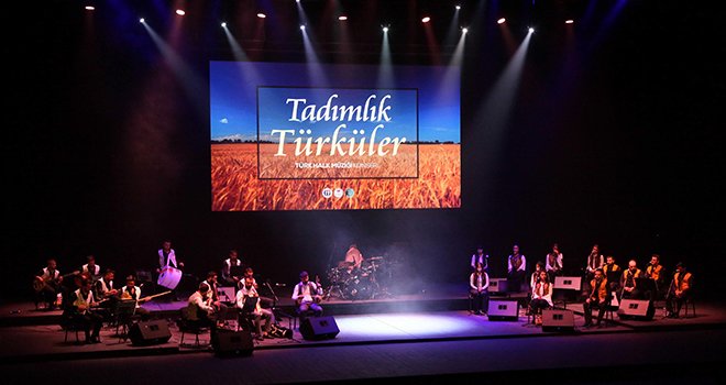 GAÜN öğrencilerinden 'Türk Halk Müziği' konseri