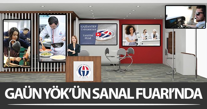 GAÜN YÖK’ün Sanal Fuarı’nda