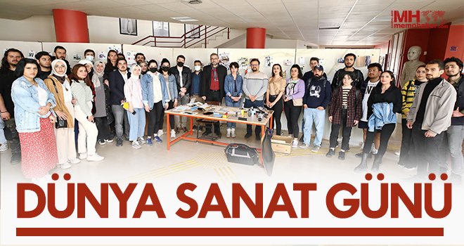  GAÜN'de Dünya Sanat Günü kutlandı