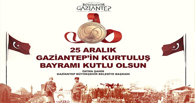  Gaziantep 25 Aralık Kurtuluş Günü