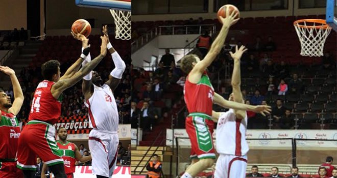  Gaziantep Basketbol Karşıyaka’yı 74-73 mağlup etti.