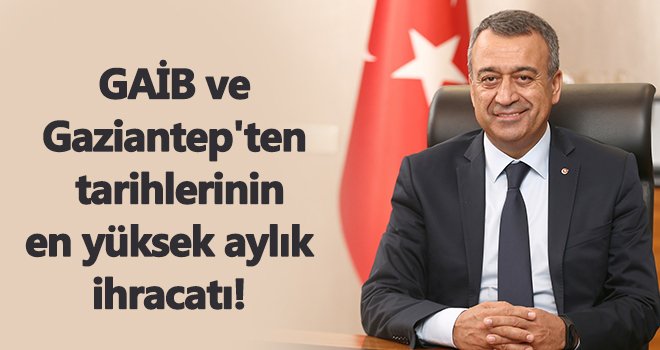  Gaziantep ihracatta 5.’liği koruyor