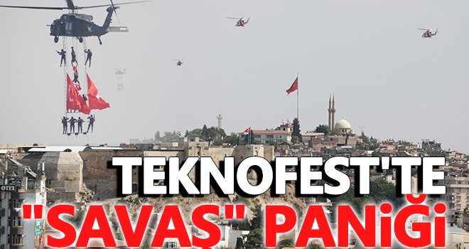  Gaziantep semalarında uçak ve helikopter hareketliliği...