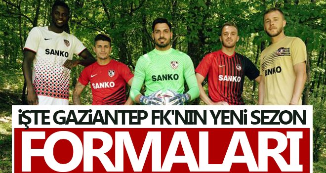  Gaziantep, yeni sezonda giyeceği formaları tanıttı