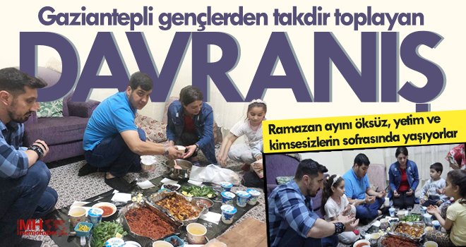  Gaziantepli gençlerden takdir toplayan davranış 