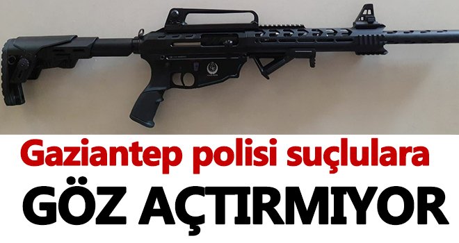  Gaziantep'te çeşitli suçlara karışan 166 şahsa işlem yapıldı
