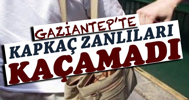  Gaziantep'te kapkaç şüphelisi 2 kişi tutuklandı