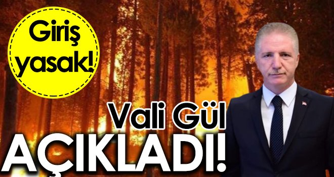  Gaziantep’te o alanlara girmek yasaklandı