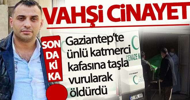  Gaziantep'te taşlı sopalı kavga ölümle bitti!