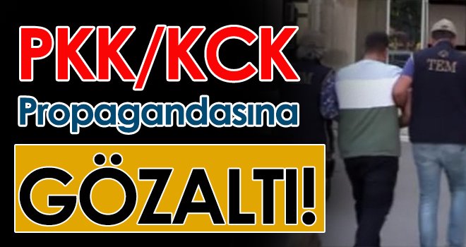  Gaziantep'te terör propagandası yapan şahıs yakalandı