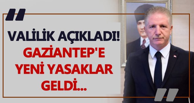  Gaziantep'te yeni korona kararları